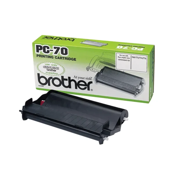 Brother PC-70 Original Fax Cartridge - Cartrdidge + Ribbon - Image 3