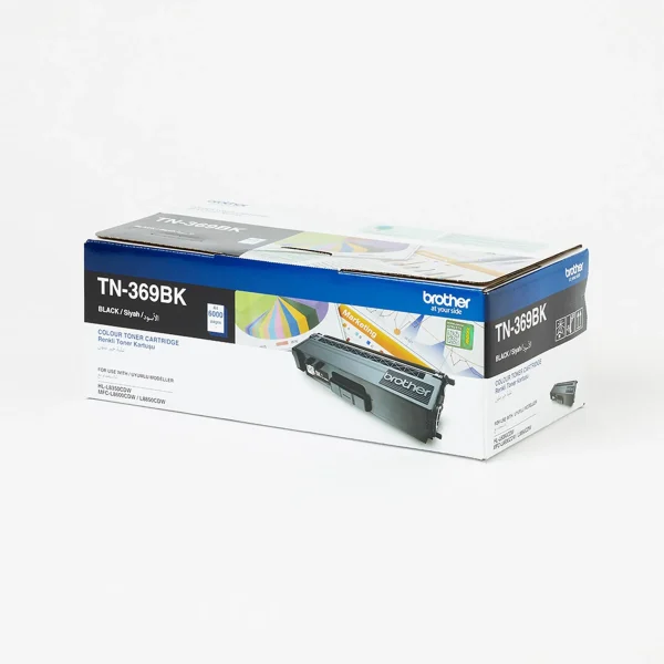 Brother TN-369 Original Toner Cartridge - Black - TN-369BK