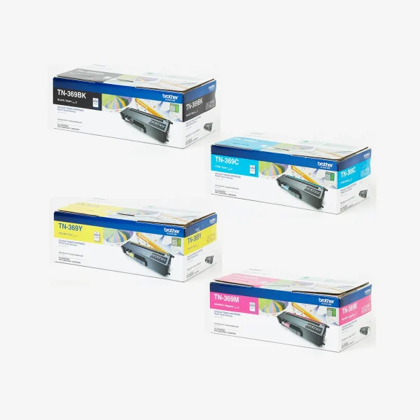 Brother TN-369 Original Toner Cartridge - Complete Set