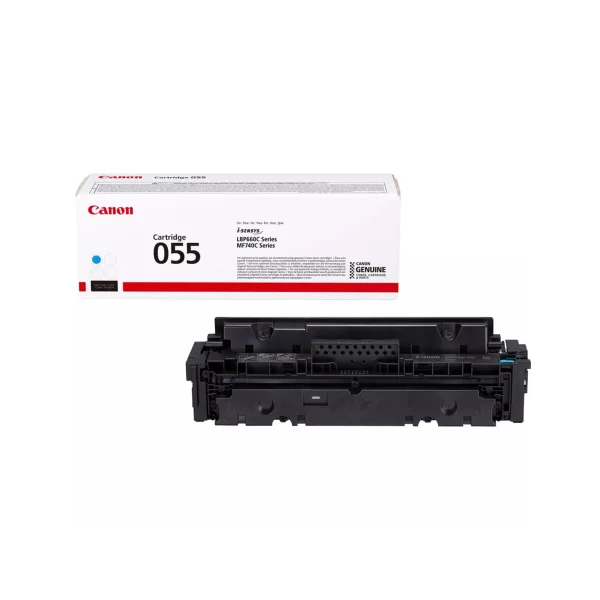 Canon 055 Original Toner Cartridges - Cyan - 055C - Image 3