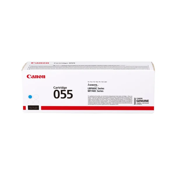 Canon 055 Original Toner Cartridges - Cyan - 055C