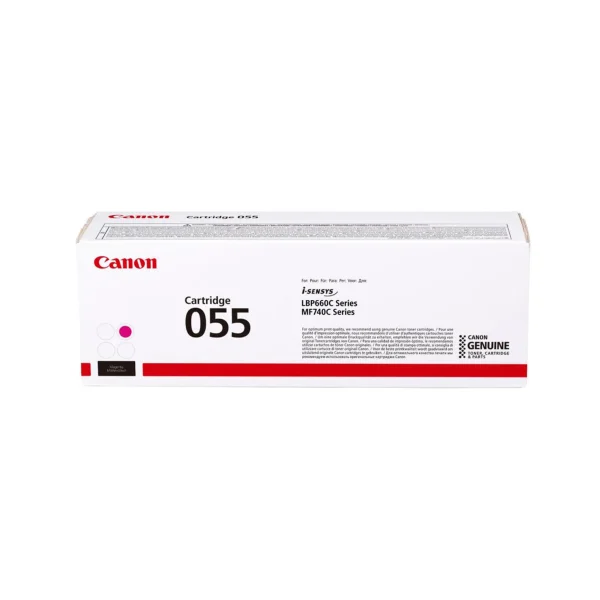 Canon 055 Original Toner Cartridges - Magenta - 055M