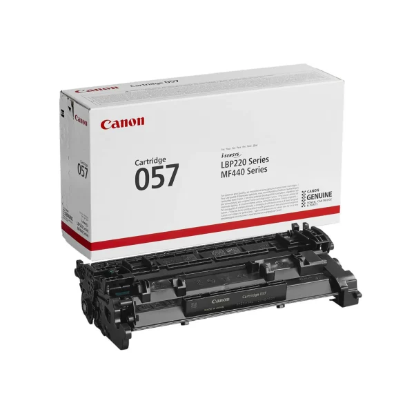 Canon 057 Original Toner Cartridges - Black - 057BK - Image 2