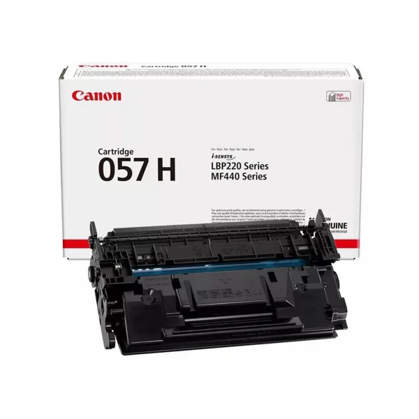 Canon 057H Original Toner Cartridges - Black - 057HBK - Image 2
