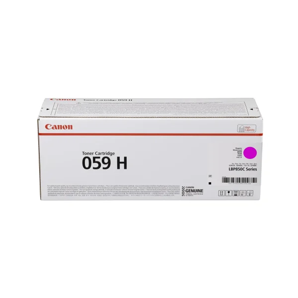 Canon 059H Original Toner Cartridges - Magenta - 059HM