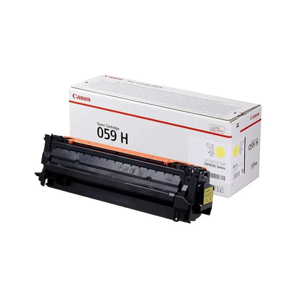 Canon 059H Original Toner Cartridges - Yellow - 059HY - Image 2