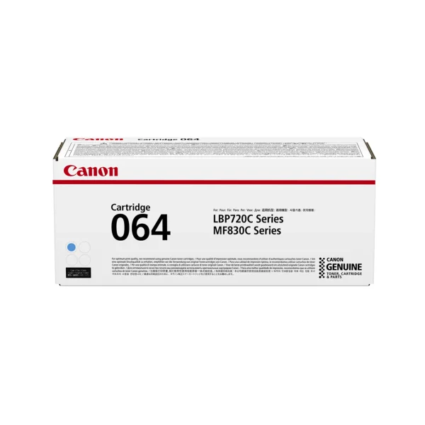 Canon 064 Original Toner Cartridges - Cyan - 064C