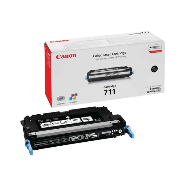 Canon 711 Original Toner Cartridges - Black - C711 - Image 3