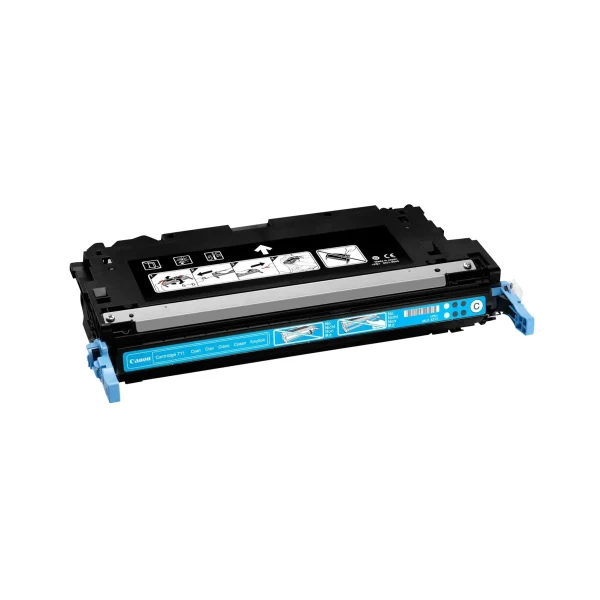 Canon 711 Original Toner Cartridges - Cyan - C711 - Image 2