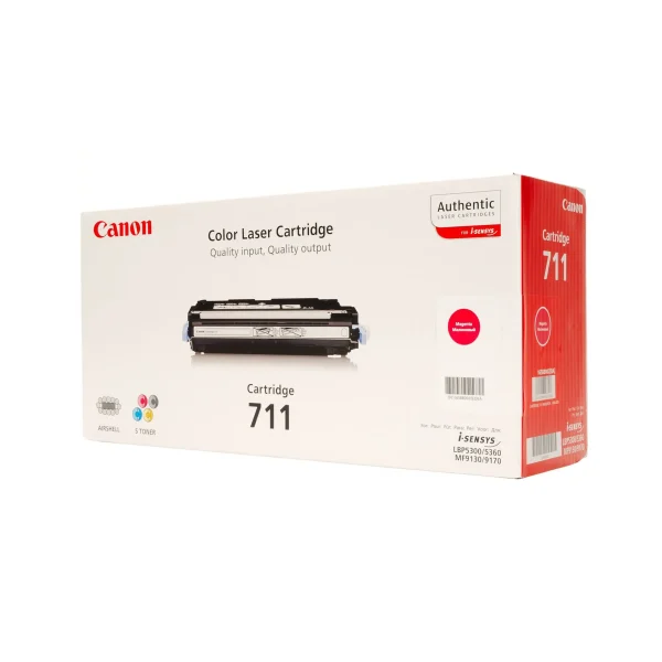 Canon 711 Original Toner Cartridges - Magenta - C711