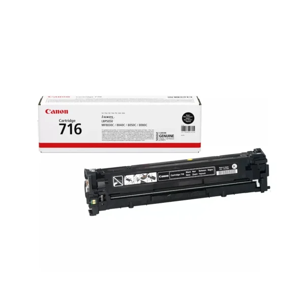 Canon 716 Original Toner Cartridges - Black - C716B - Image 3