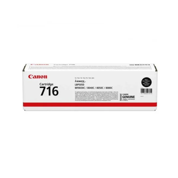 Canon 716 Original Toner Cartridges - Black - C716B
