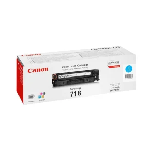 Canon 718 Original Toner Cartridges - Cyan - C718C