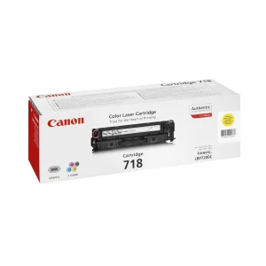 Canon 718 Original Toner Cartridges - Yellow - C718Y