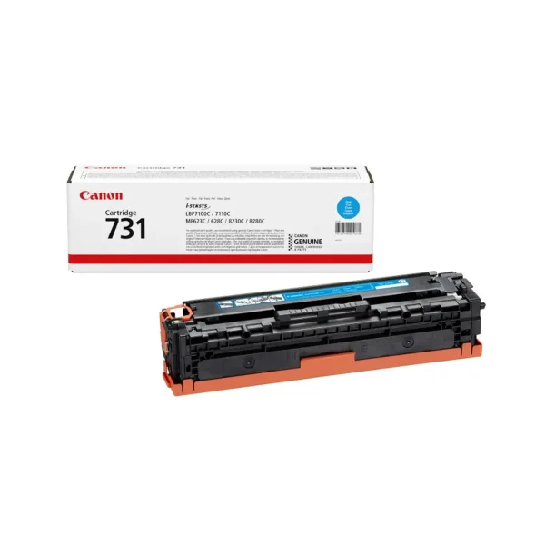 Canon 731 Original Toner Cartridges - Cyan - C731C - Image 3