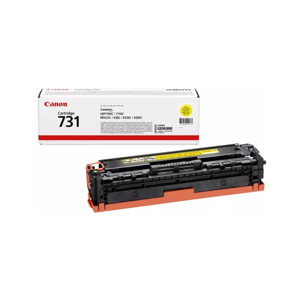 Canon 731 Original Toner Cartridges - Yellow - C731Y - Image 3