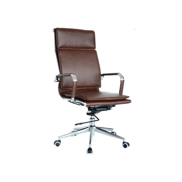 Eames Style Office Chair - High Back - PU leather