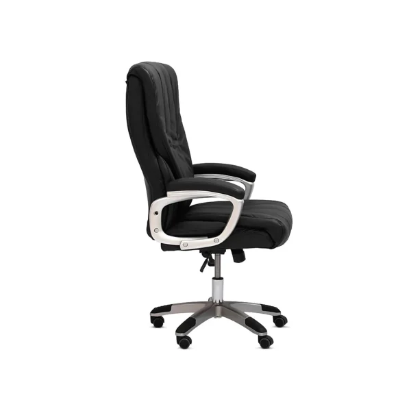 Elita Executive Chair - High Back - PU Leather - Black - Side