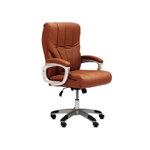 Elita Executive Chair - High Back - PU Leather - Brown