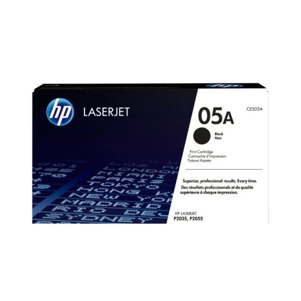 HP 05A Original Toner Cartridges - Black - CE505A