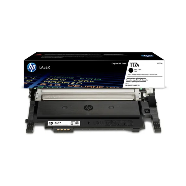 HP 117A Original Toner Cartridges - Black - W2070A - Image 3