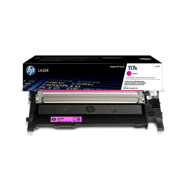 HP 117A Original Toner Cartridges - Magenta - W2073A - Image 3