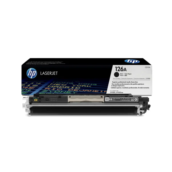 HP 126A Original Toner Cartridges - Black - CE310A - Image 2
