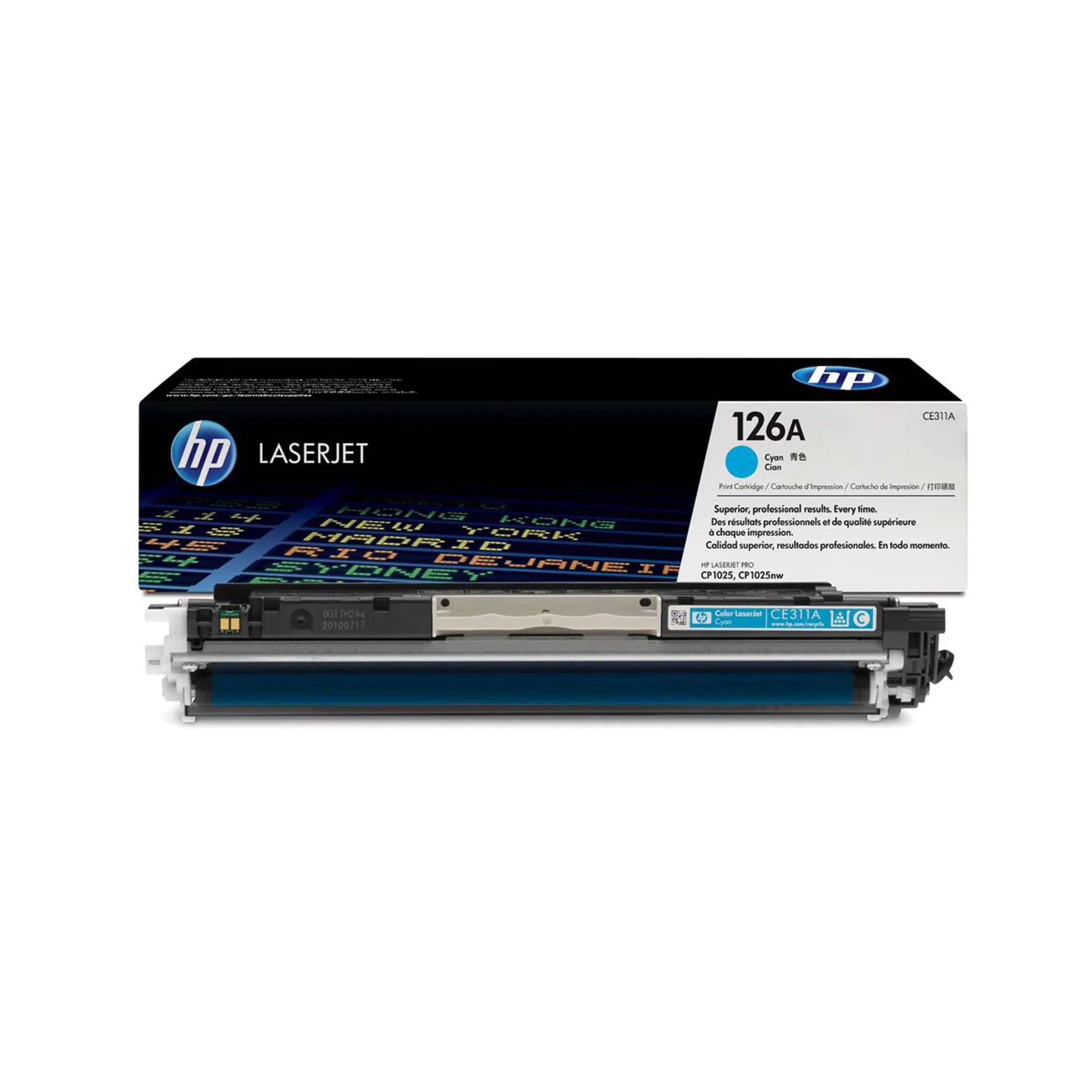 HP 126A Original Toner Cartridges - Cyan - CE311A - Image 2