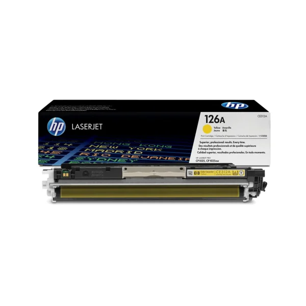 HP 126A Original Toner Cartridges - Yellow - CE312A - Image 2