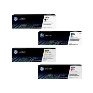 HP 131A Original Toner Cartridges - Complete Set