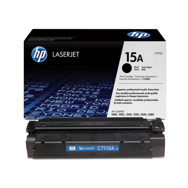 HP 15A Original Toner Cartridges - Black - C7115A - Image 2