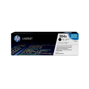 HP 304A Original Toner Cartridges - Black - CC530A