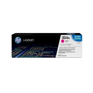 HP 304A Original Toner Cartridges - Magenta - CC533A