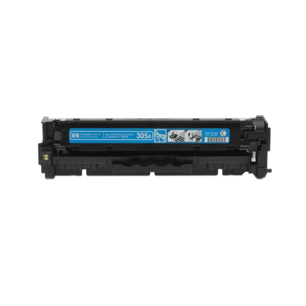 HP 305A Original Toner Cartridges - Cyan - CE411A - Image 2