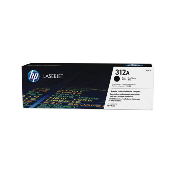HP 312A Original Toner Cartridges - Black - CF380A