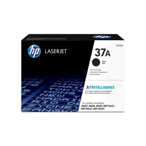 HP 37A Original Toner Cartridges - Black - CF237A