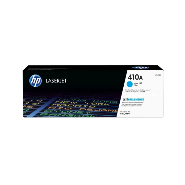 HP 410A Original Toner Cartridges - Cyan - CF411A