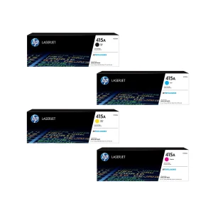 HP 415A Original Toner Cartridges - Complete Set