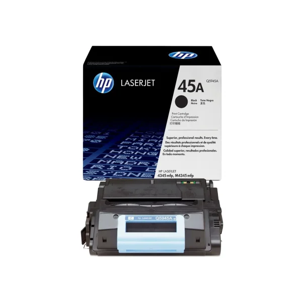 HP 45A Original Toner Cartridges - Black - Q5945A - Image 2