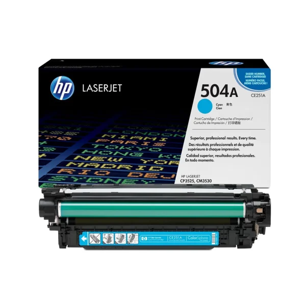 HP 504A Original Toner Cartridges - Complete Set - Image 3