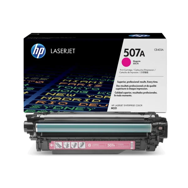 HP 507A Original Toner Cartridges - Complete Set - Image 5