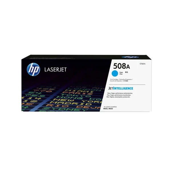 HP 508A Original Toner Cartridges - Cyan - CF361A