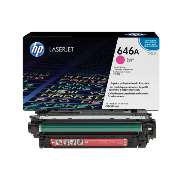 HP 646A Original Toner Cartridges - Magenta - CF033A - Image 2