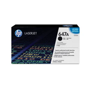 HP 647A Original Toner Cartridges - Black - CE260A