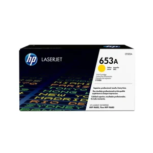 HP 653A Original Toner Cartridges - Yellow - CF322A
