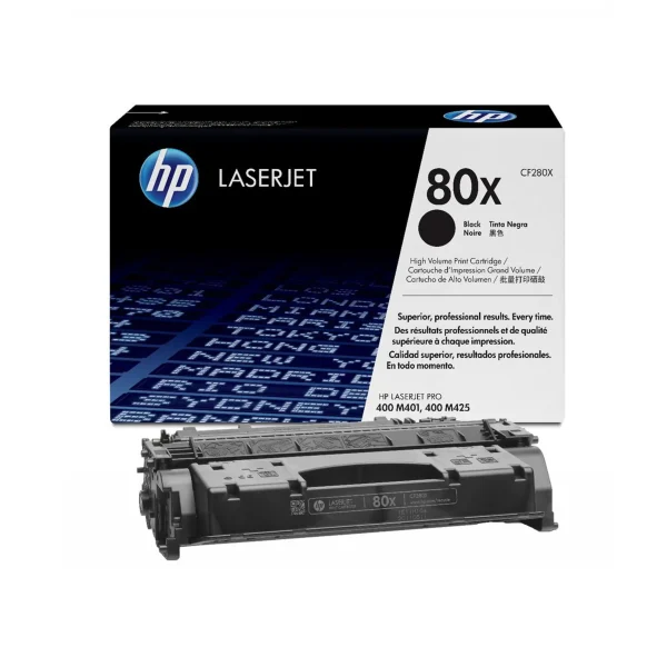HP 80X Original Toner Cartridges - Black - CF280X - Image 3