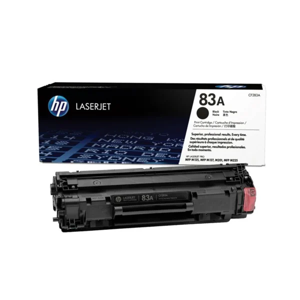HP 83A Original Toner Cartridges - Black - CF283A - Image 2