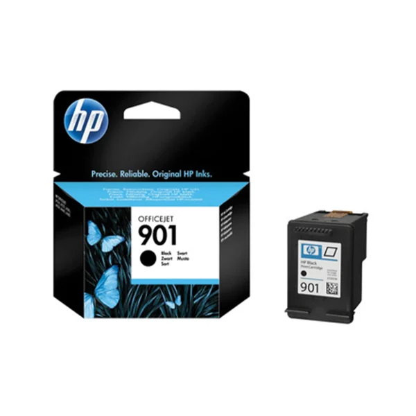 HP 901 Original Ink Cartridges - Black - CC653AE - Image 2