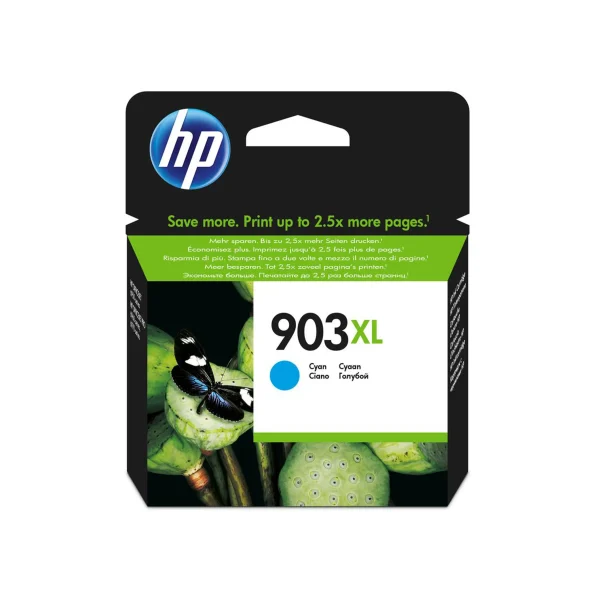 HP 903XL Original Ink Cartridges - Cyan - T6M03AE