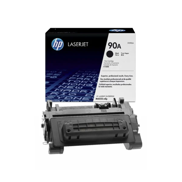 HP 90A Original Toner Cartridges - Black - CE390A - Image 3